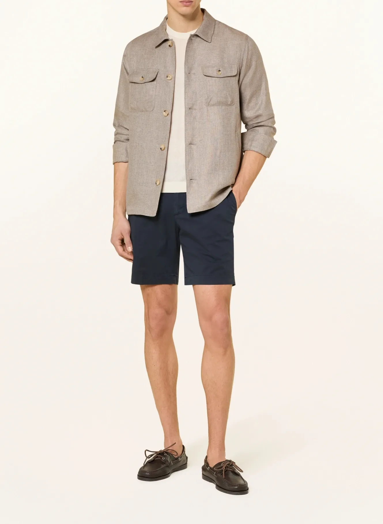 Overjacket mit Leinen