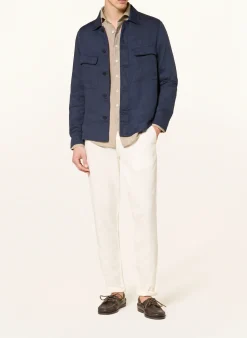 Overshirt aus Leinen
