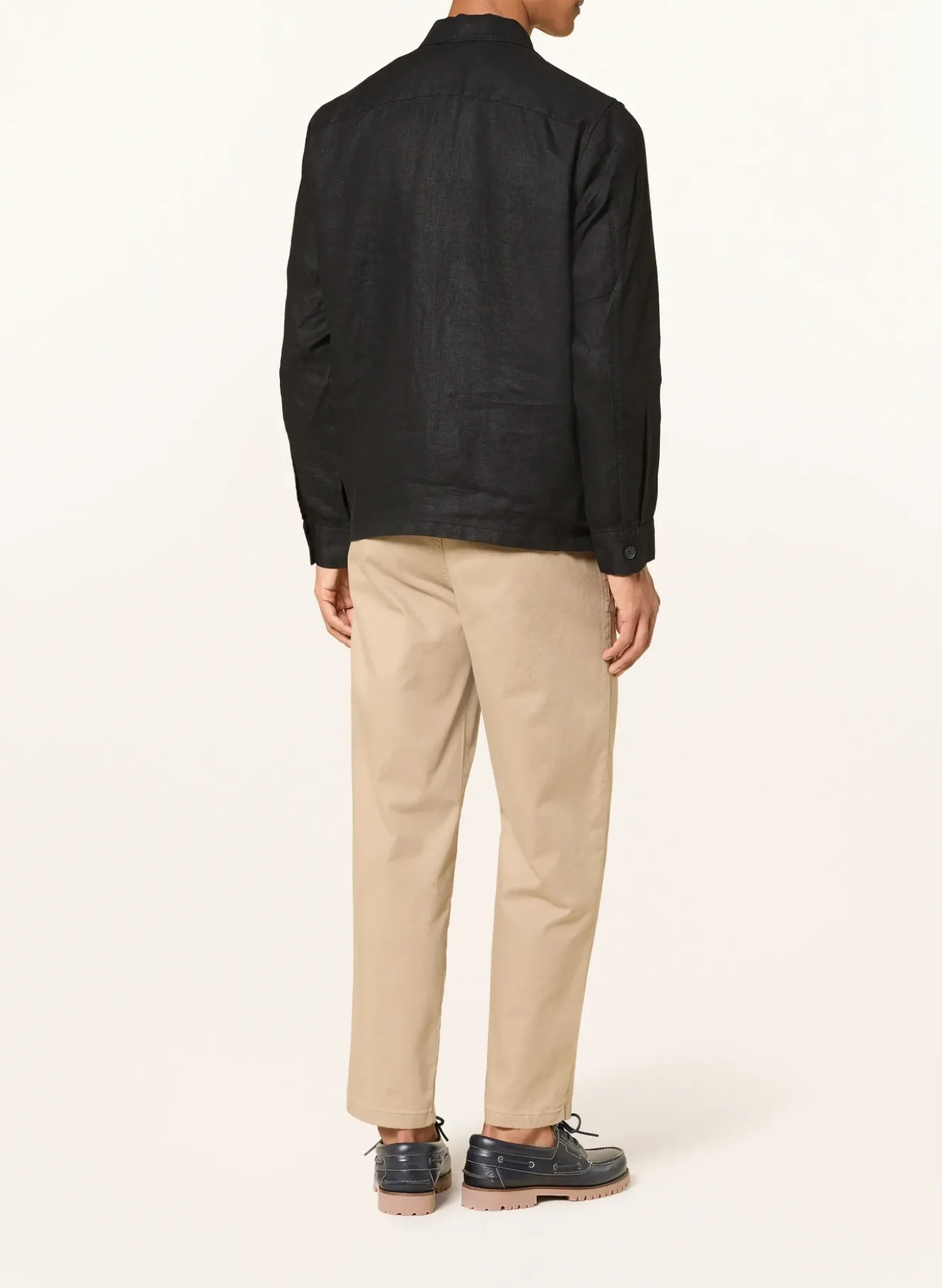 Overshirt aus Leinen