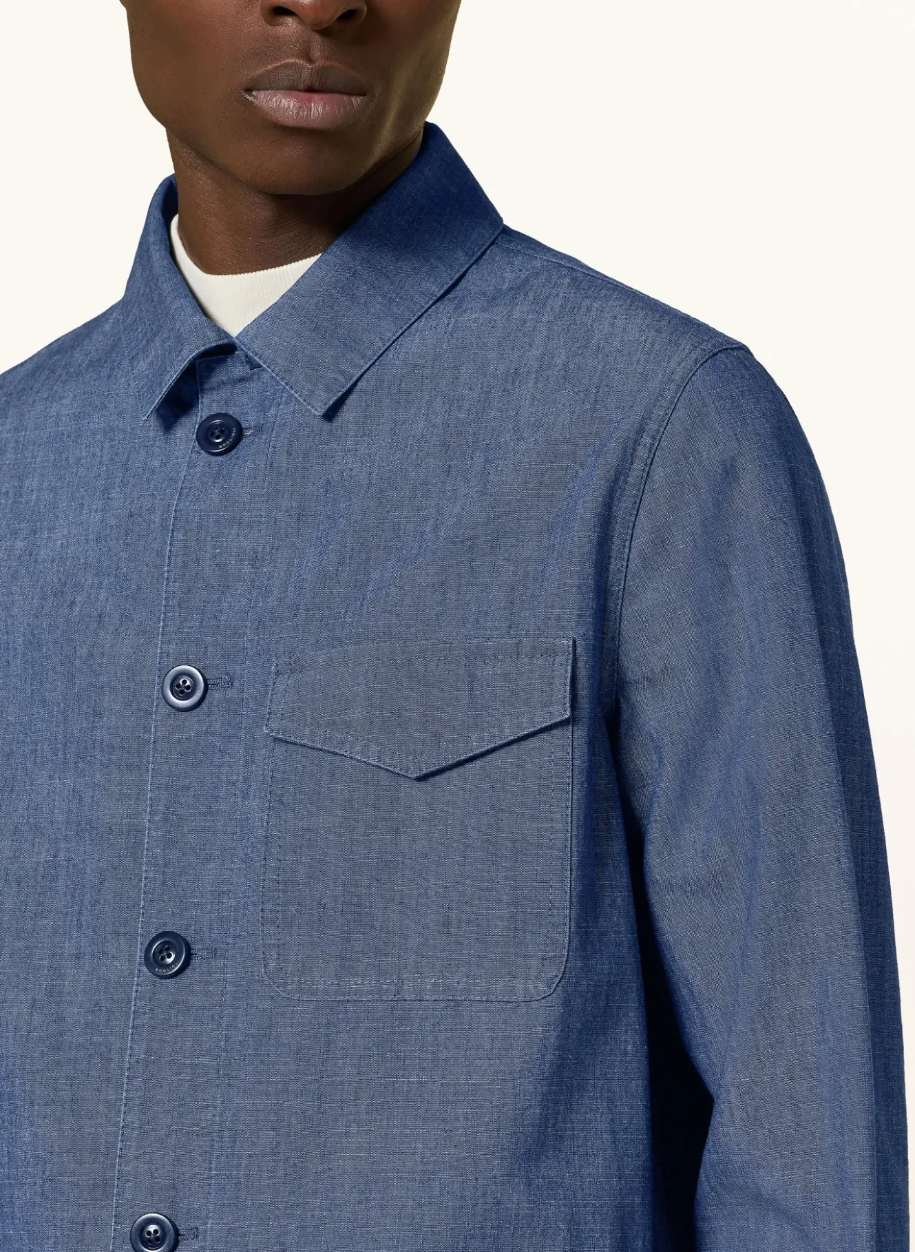 Overshirt in Jeansoptik