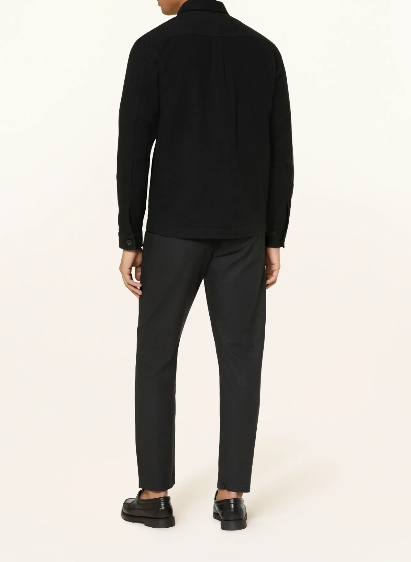 Overshirt mit Leinen
