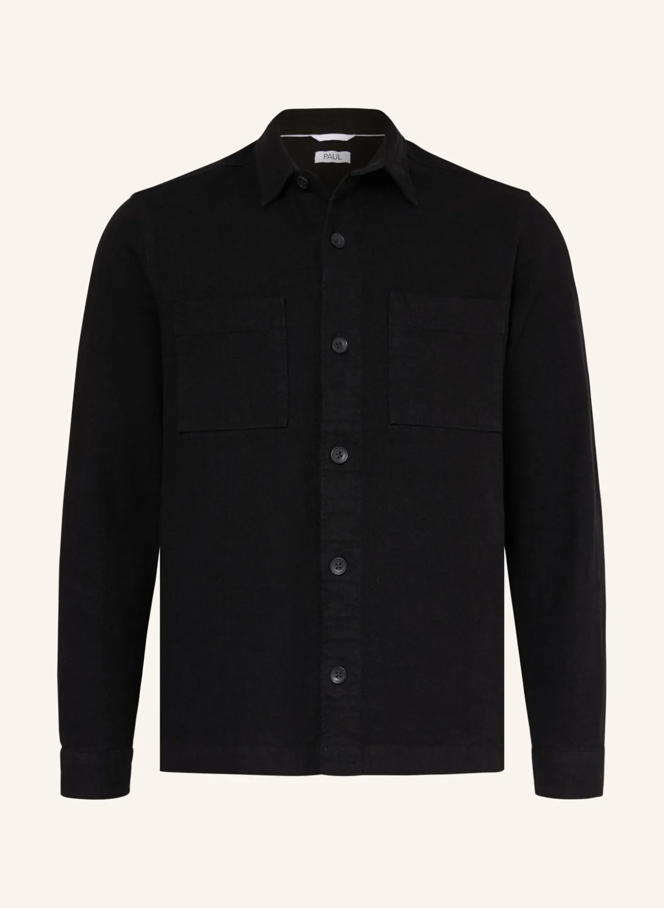 Overshirt mit Leinen