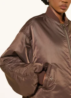 Oversized-Blouson ASTRA aus Satin