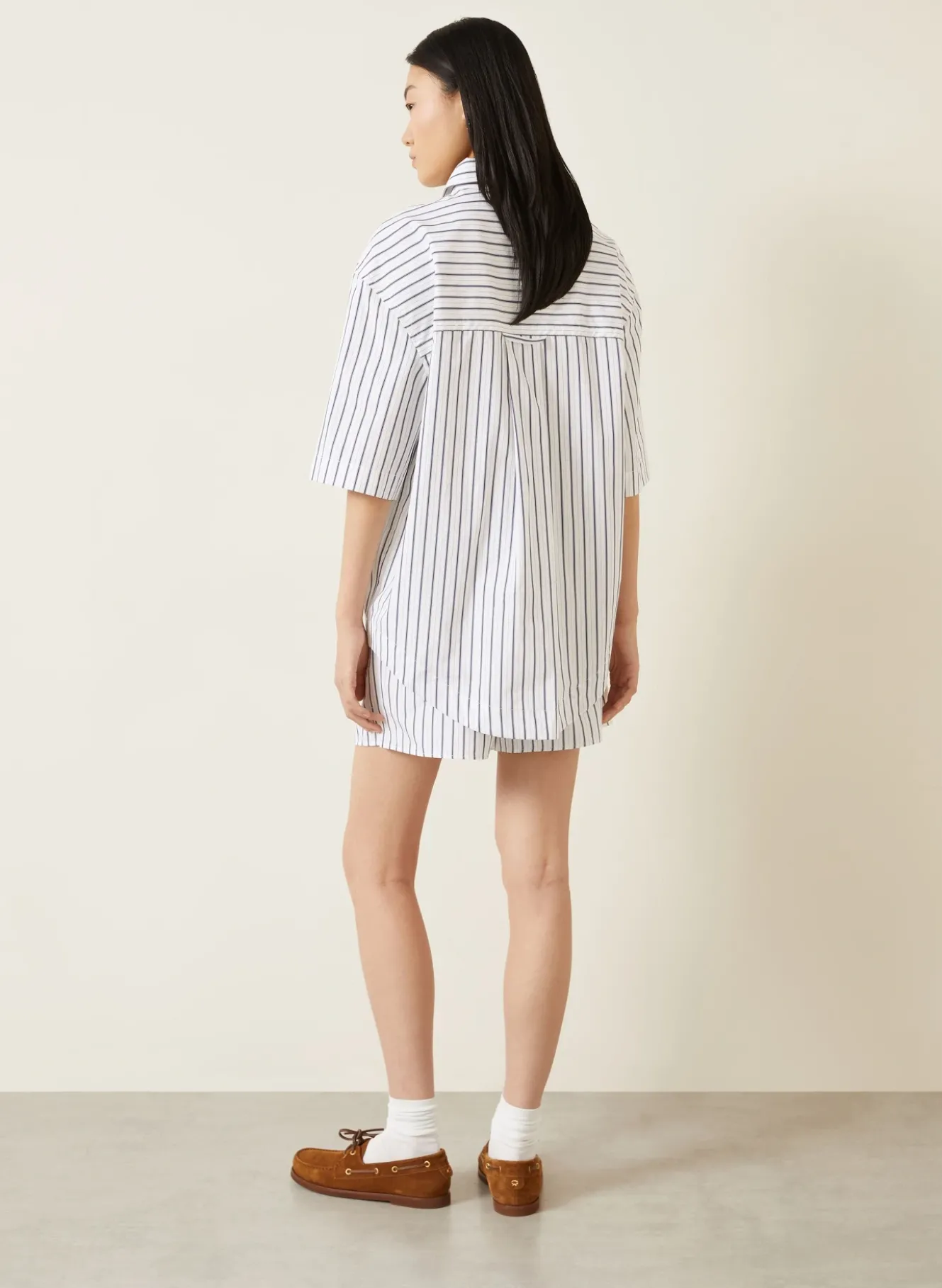 Oversized-Hemdbluse