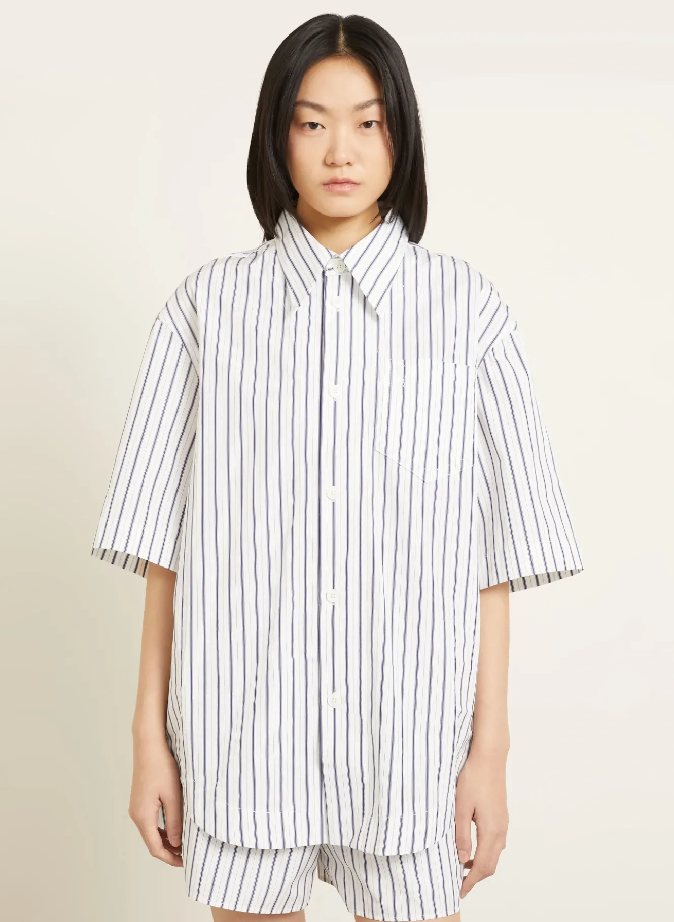 Oversized-Hemdbluse