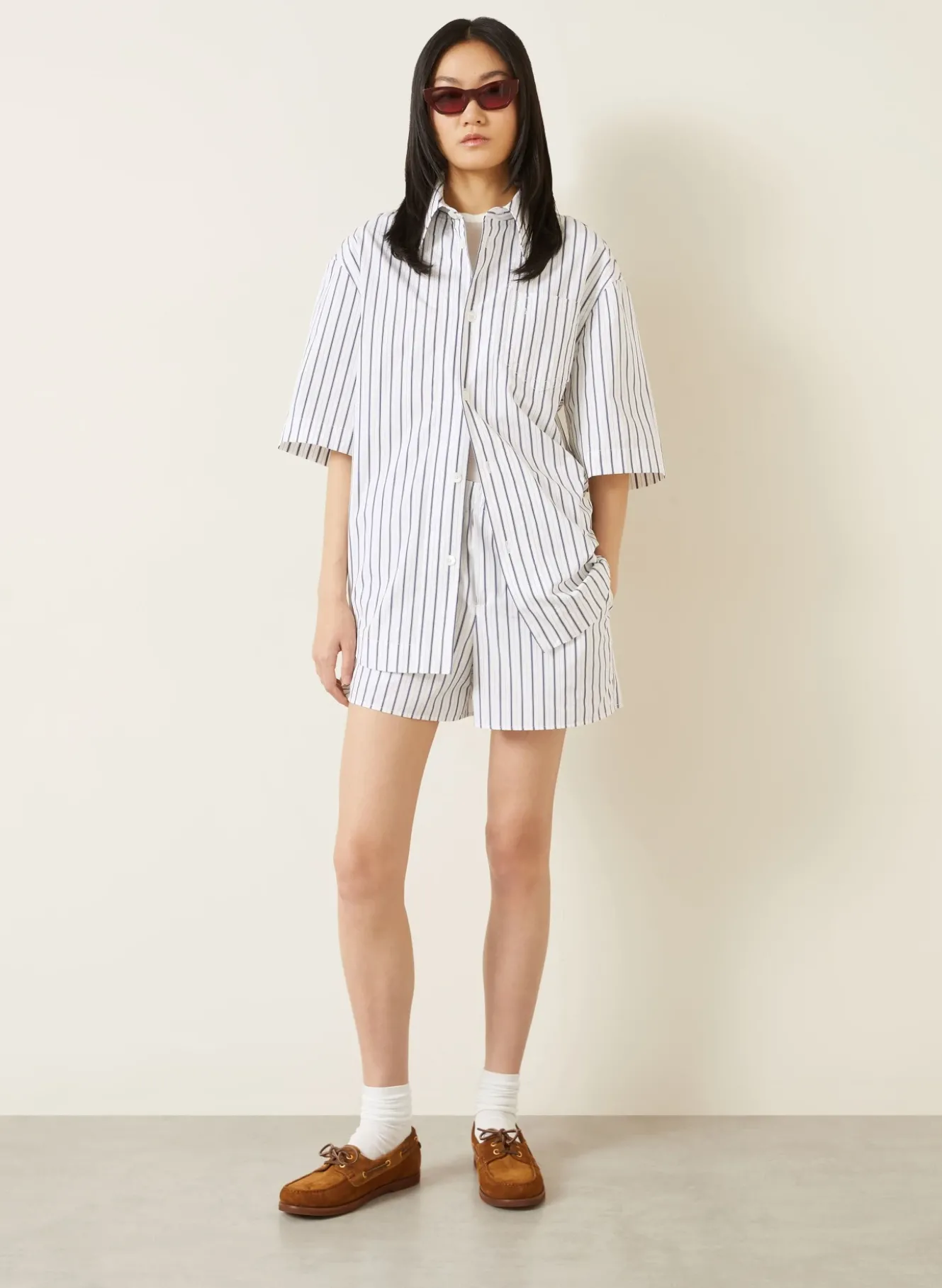 Oversized-Hemdbluse