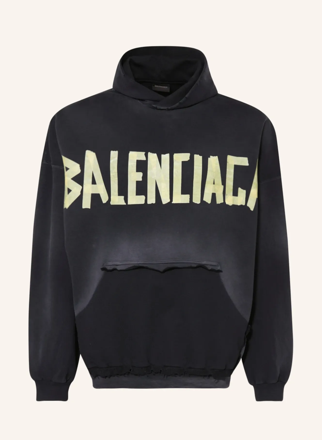 Oversized-Hoodie mit Cut-outs