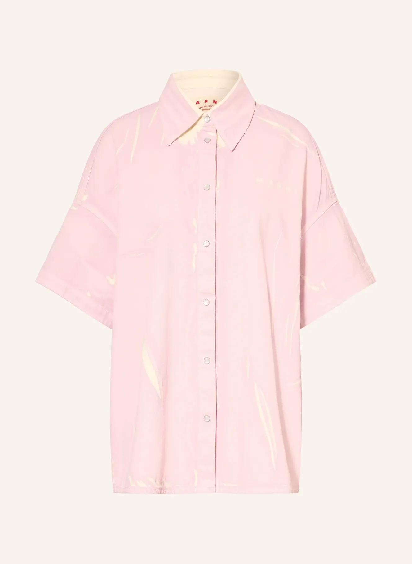 Oversized-Jeansbluse