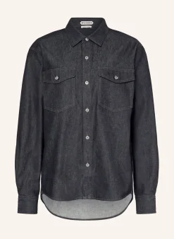 Oversized-Jeansbluse