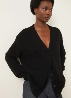Oversized-Strickjacke