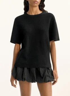 Oversized-Strickshirt aus Cashmere