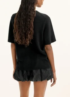Oversized-Strickshirt aus Cashmere