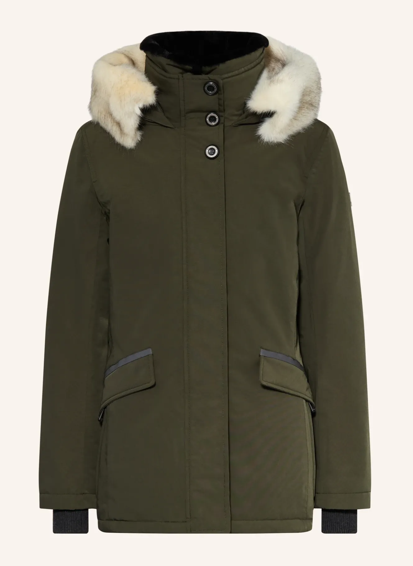 Parka ENTERPRISE mit Kunstpelzbesatz und DUPONT™ SORONA®-Füllung