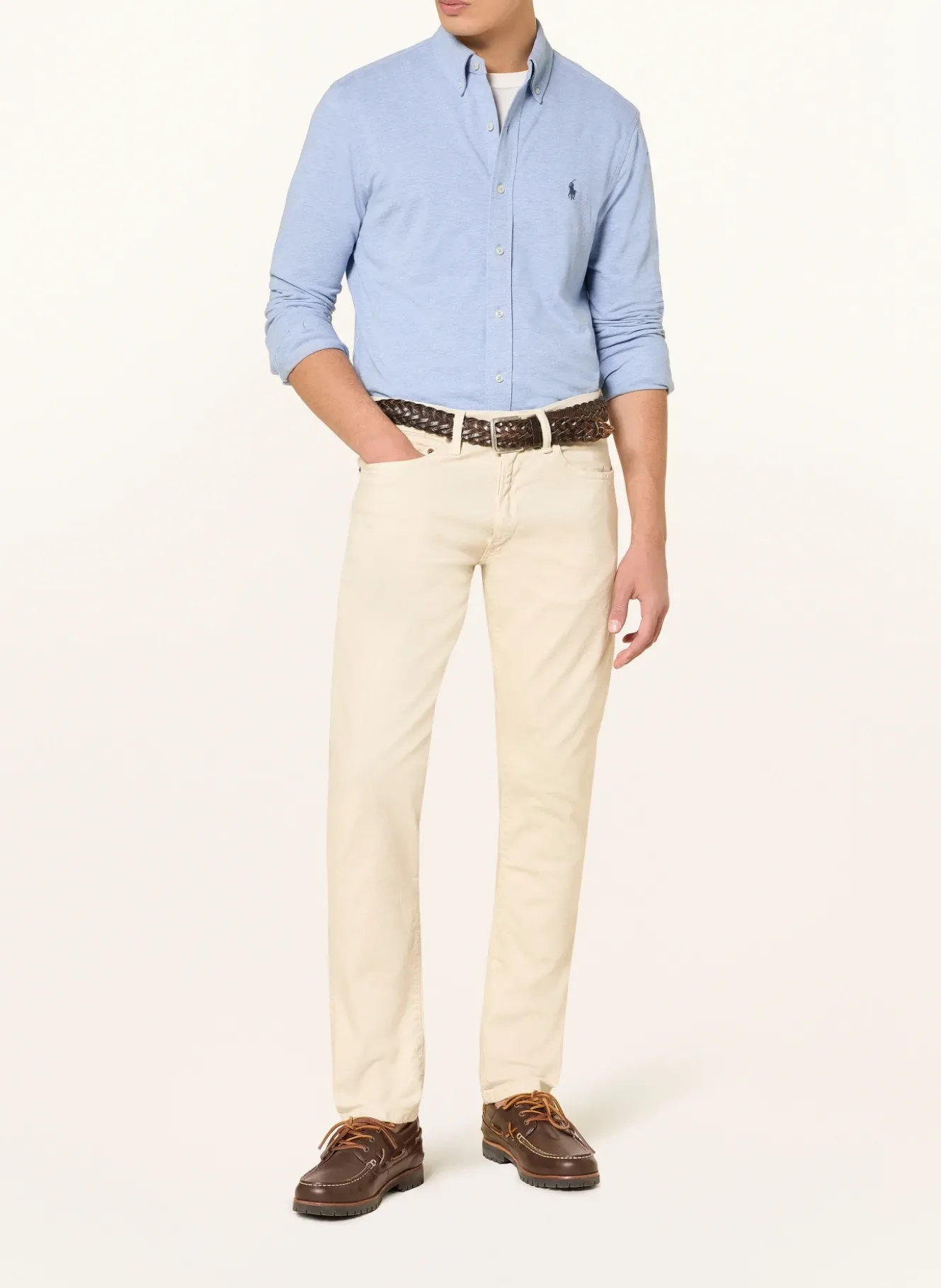 Piqué-Hemd Custom Fit