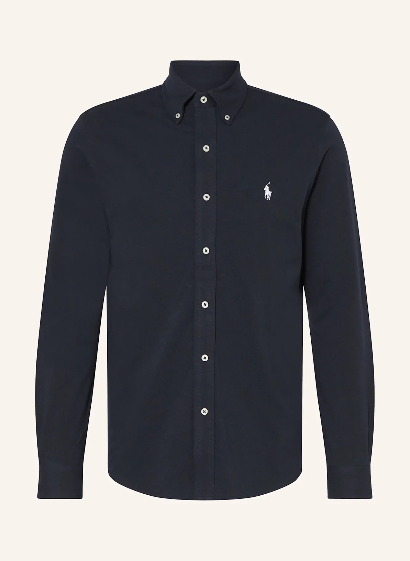 Piqué-Hemd Custom Fit