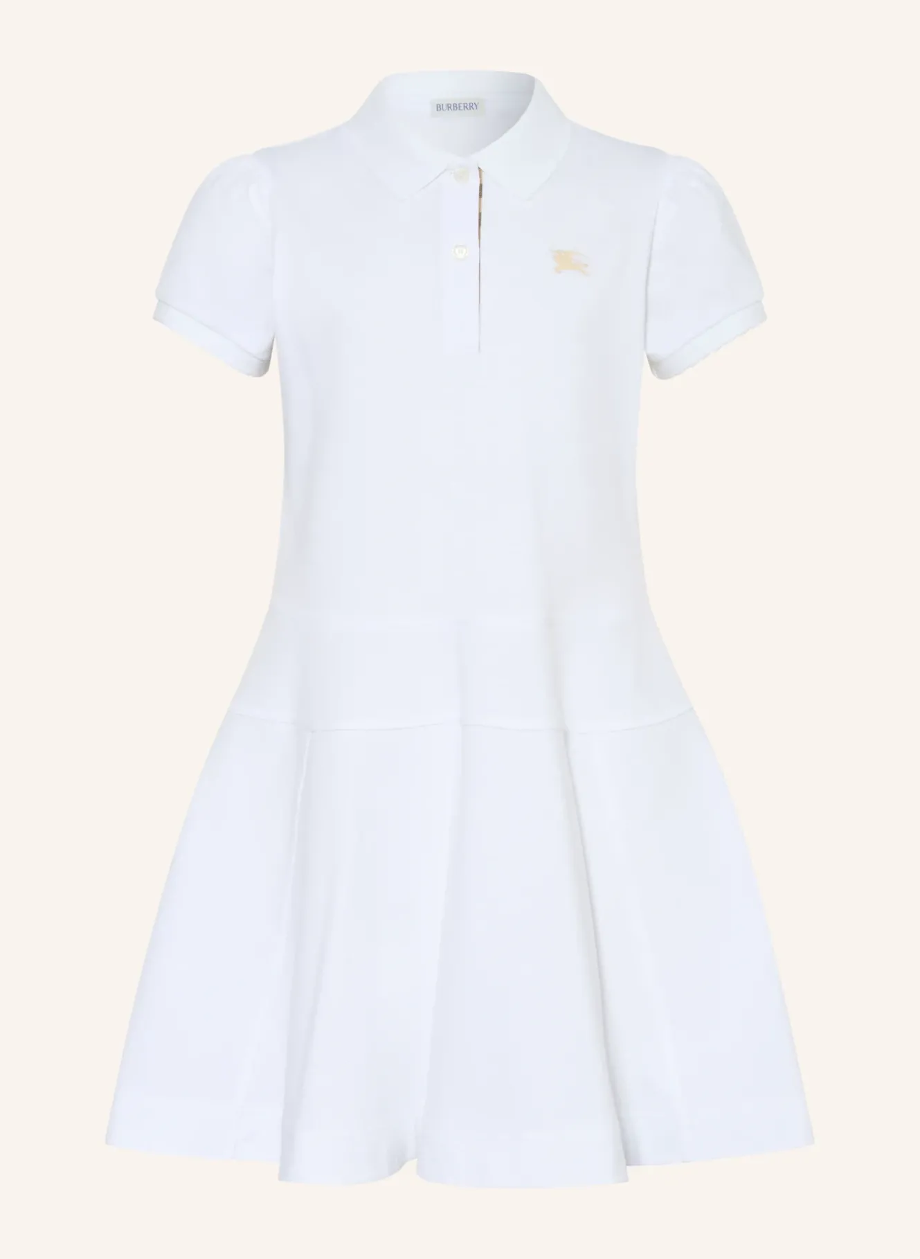 Piqué-Polokleid