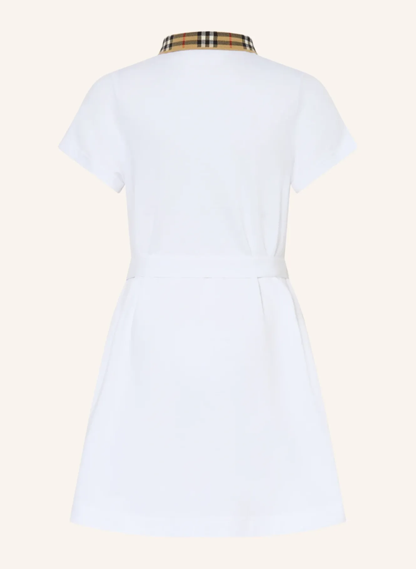 Piqué-Polokleid