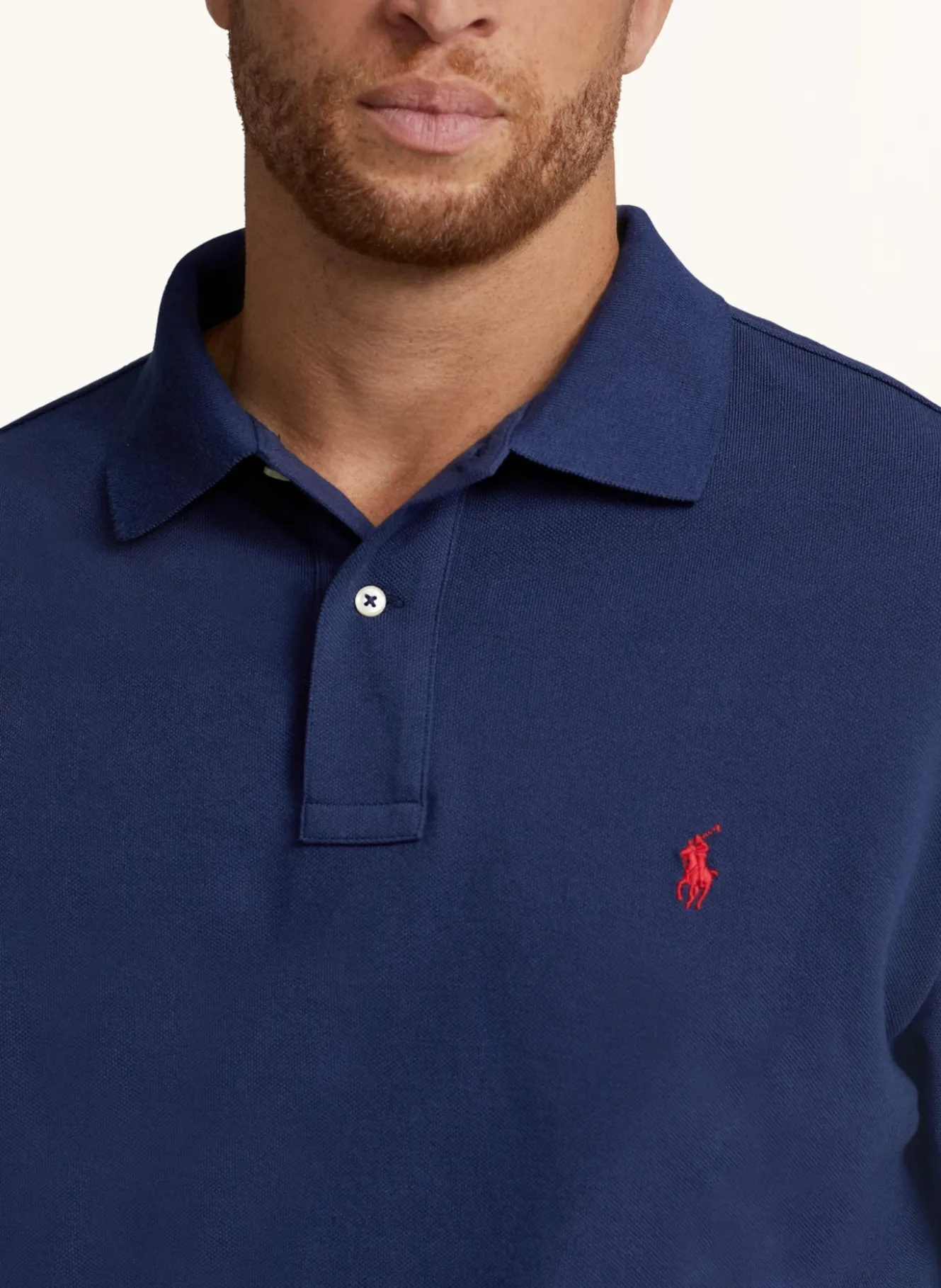 Piqué-Poloshirt