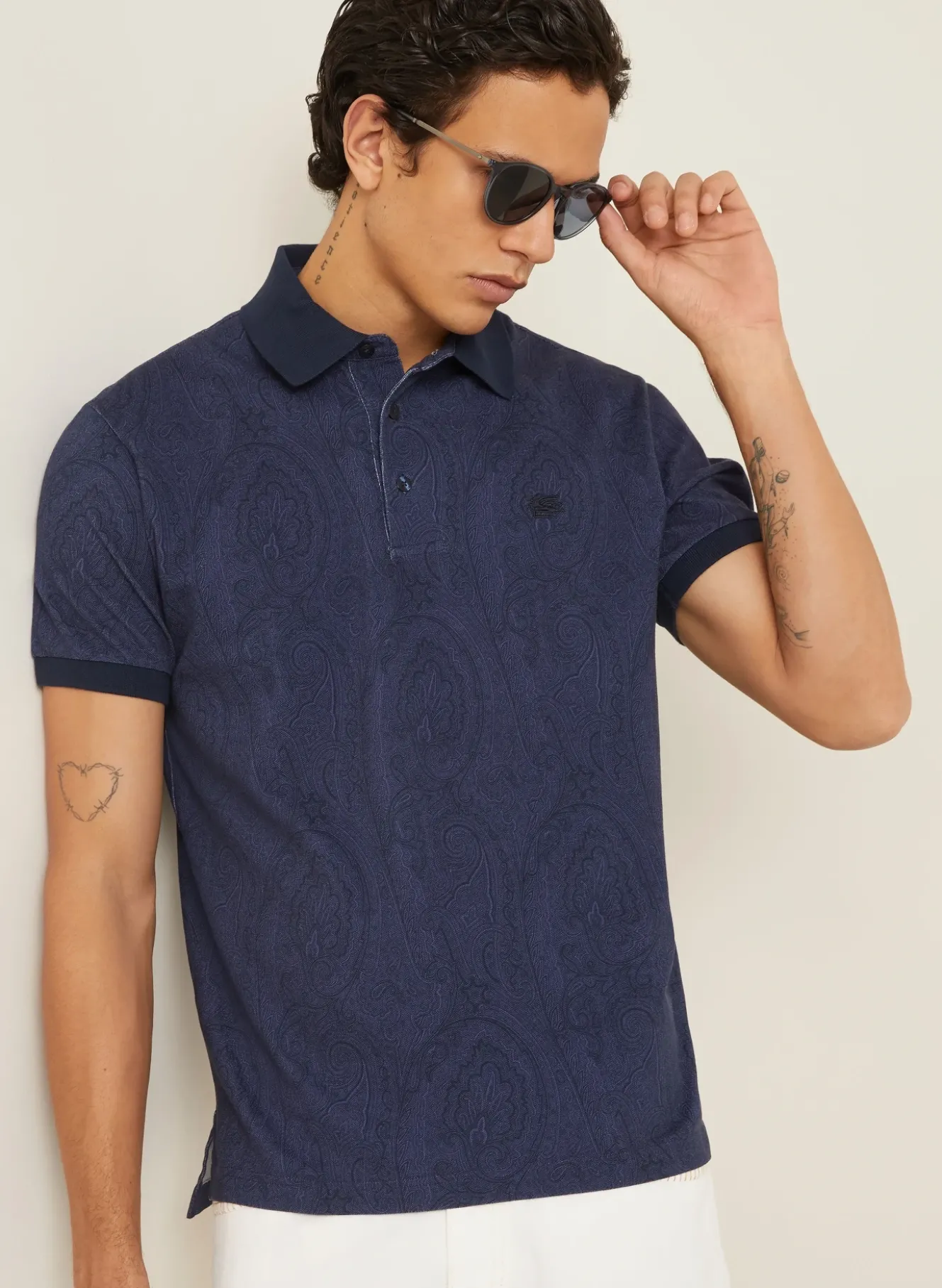Piqué-Poloshirt