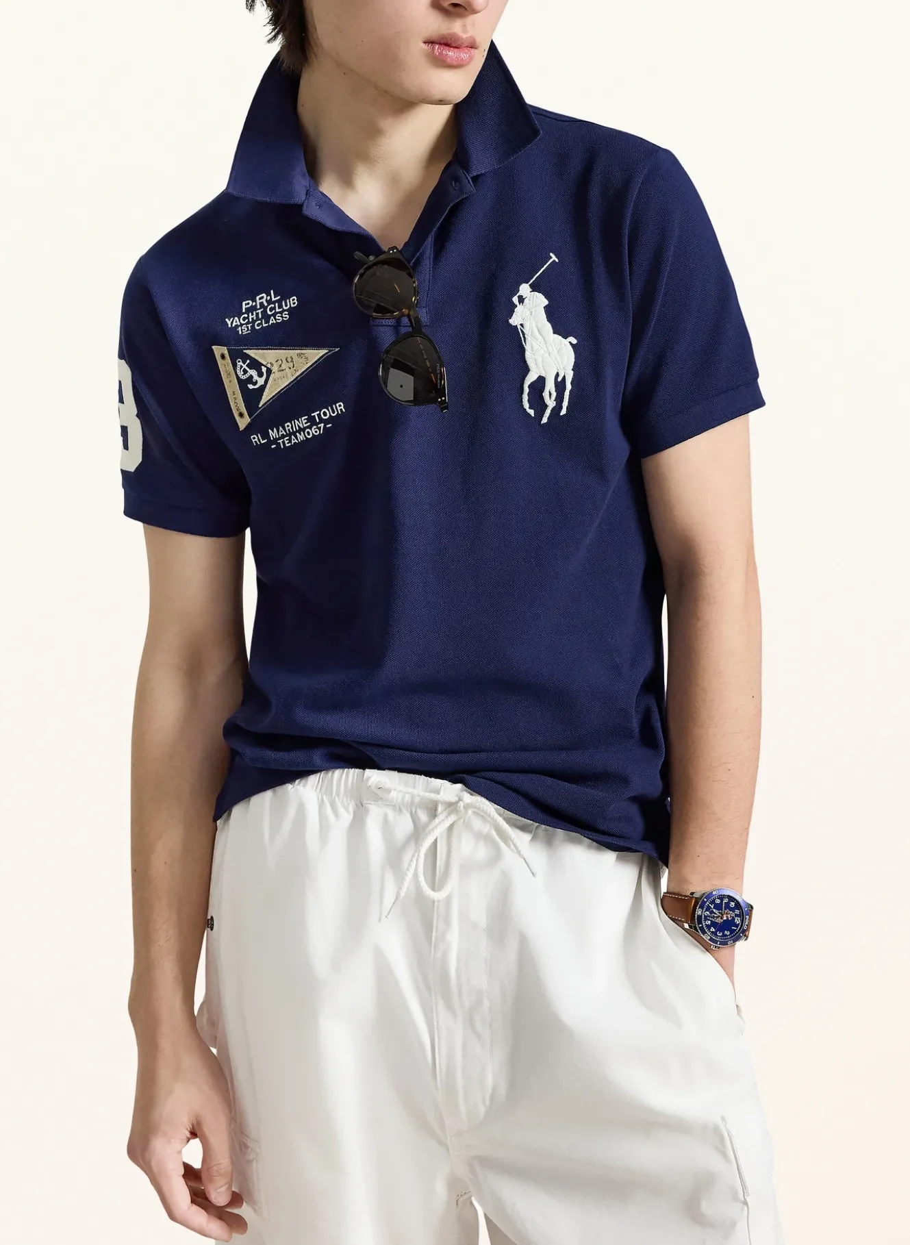 Piqué-Poloshirt