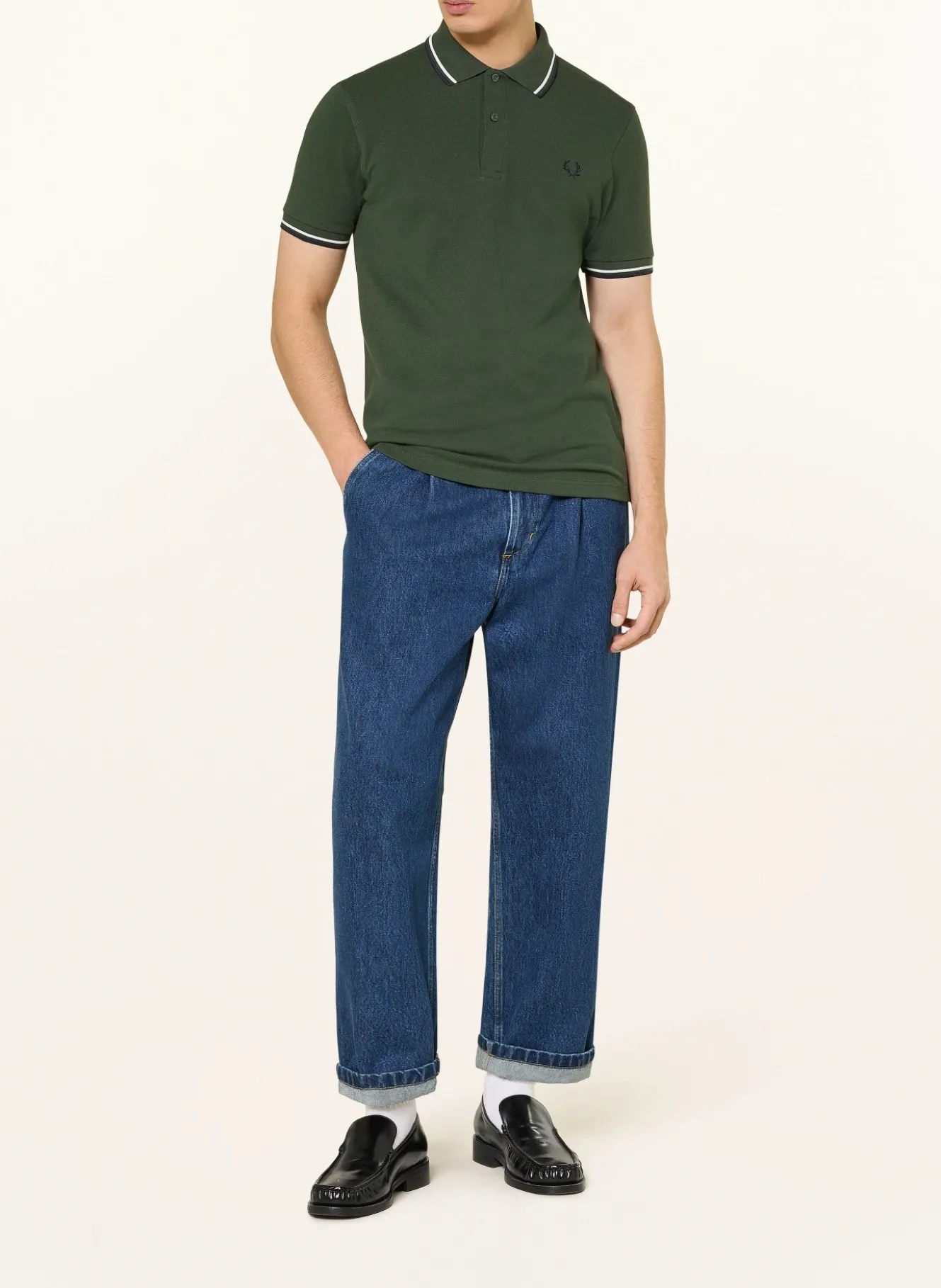 Piqué-Poloshirt