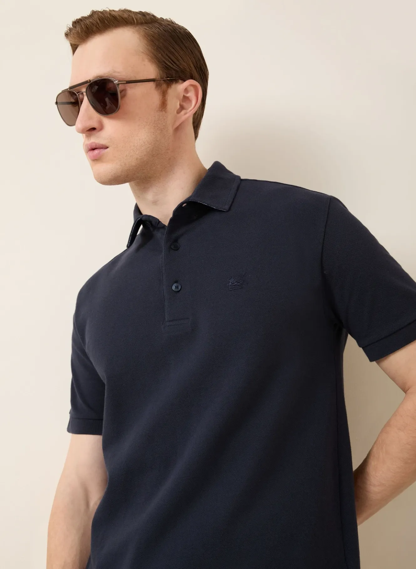 Piqué-Poloshirt