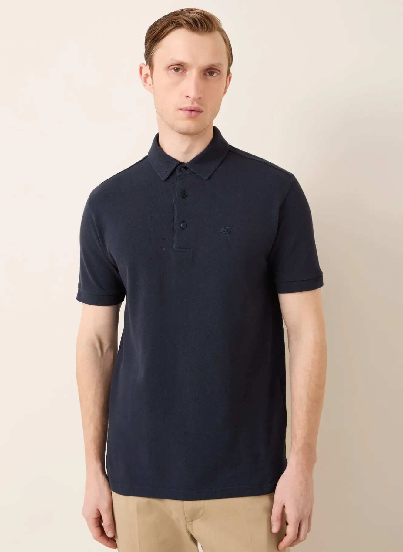 Piqué-Poloshirt