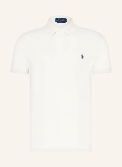 Piqué-Poloshirt Custom Slim Fit