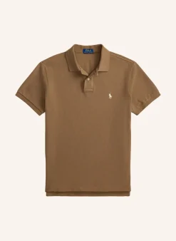 Piqué-Poloshirt Custom Slim Fit