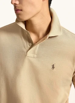 Piqué-Poloshirt Custom Slim Fit