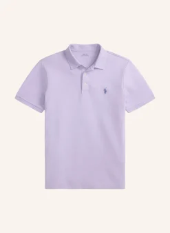 Piqué-Poloshirt Custom Slim Fit