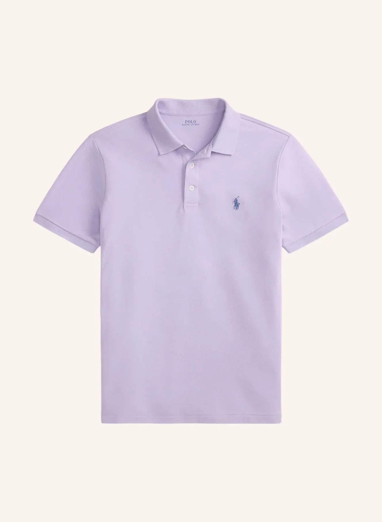Piqué-Poloshirt Custom Slim Fit