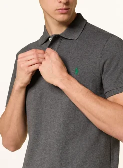 Piqué-Poloshirt Custom Slim Fit