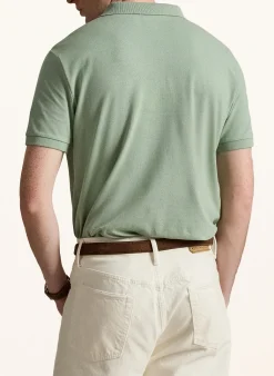Piqué-Poloshirt Custom Slim Fit