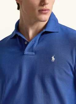 Piqué-Poloshirt Custom Slim Fit