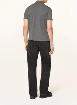 Piqué-Poloshirt Custom Slim Fit
