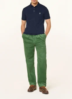 Piqué-Poloshirt Custom Slim Fit