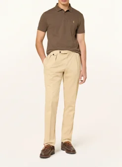 Piqué-Poloshirt Custom Slim Fit