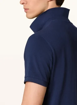 Piqué-Poloshirt Custom Slim Fit