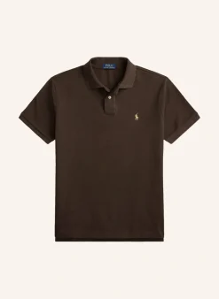 Piqué-Poloshirt Custom Slim Fit
