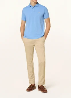 Piqué-Poloshirt Custom Slim Fit