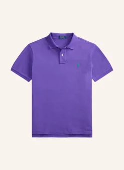 Piqué-Poloshirt Custom Slim Fit