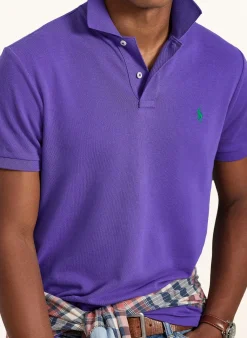 Piqué-Poloshirt Custom Slim Fit