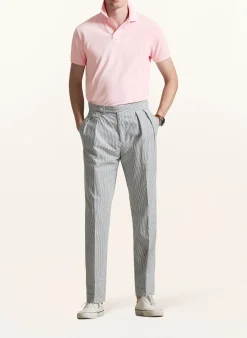 Piqué-Poloshirt Custom Slim Fit