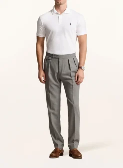Piqué-Poloshirt Custom Slim Fit