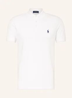 Piqué-Poloshirt Custom Slim Fit