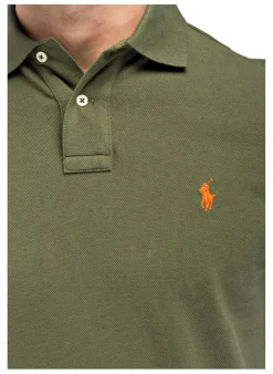 Piqué-Poloshirt Custom Slim Fit