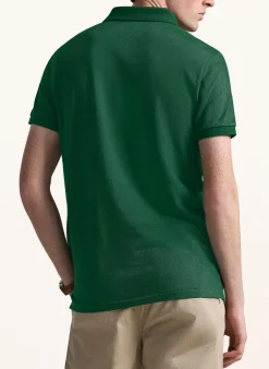 Piqué-Poloshirt Custom Slim Fit