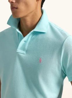 Piqué-Poloshirt Custom Slim Fit