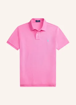 Piqué-Poloshirt Custom Slim Fit